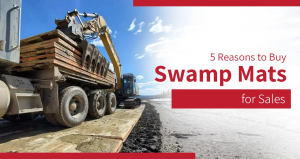 Swamp Mats on Construction Area 