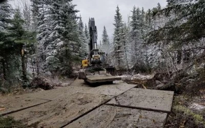 CLT Rig Mats for Calgary’s Terrain