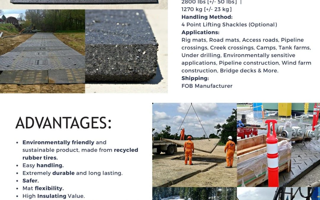 SiteSafe™ Rubber Access Mat Brochure
