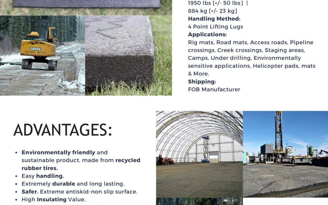 SiteSafe™ Rubber Pad Access Mat 3.2 Brochure