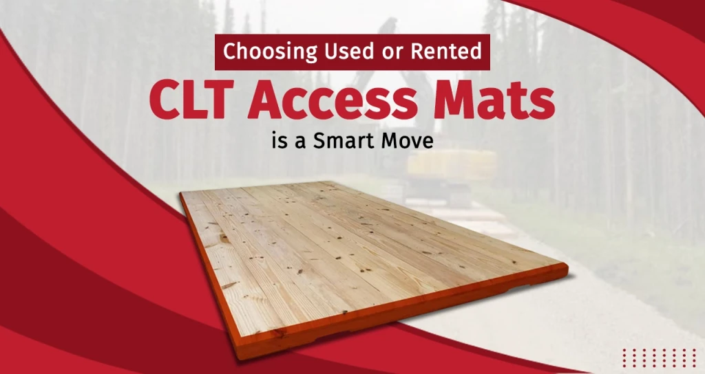 Used CLT Access Mats